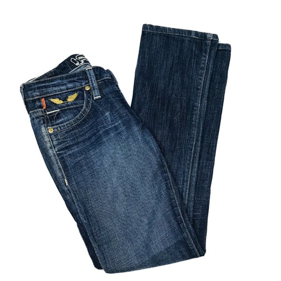 Robin's Marilyn SPAC8072GLD Straight Leg Jeans - Picture 5 of 11